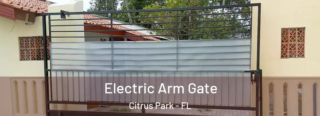  Electric Arm Gate Citrus Park - FL